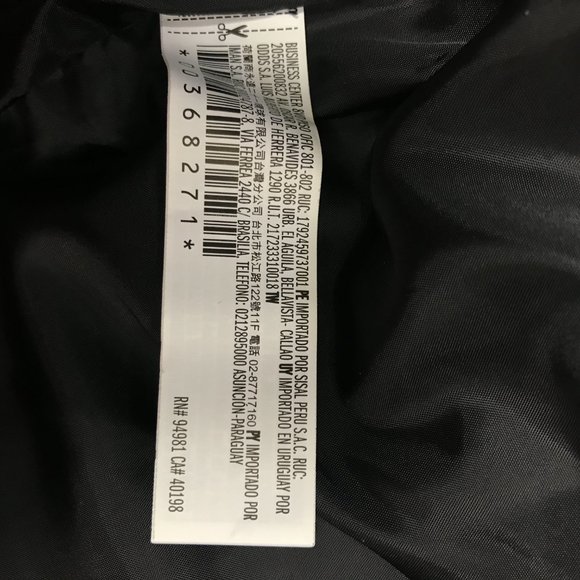 F21 PLUS SIZE black shiny hooded puffer parka coat jacket burgundy red fox fur - Picture 8 of 9